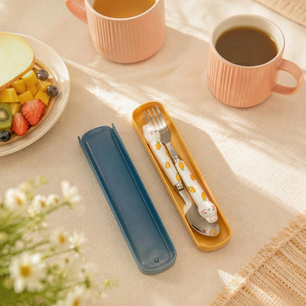 Bunny Carrot Kids Cutlery Set