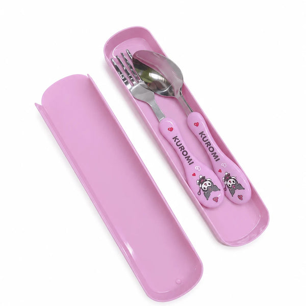 Kuromi Kids Travel Cutlery Set