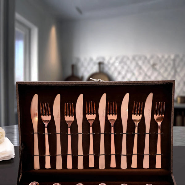 ROSE GOLD CUTLERY GIFT SET