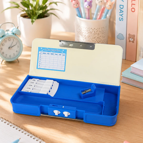 Cute Bakery Friends Kids Multipurpose Pencil Box