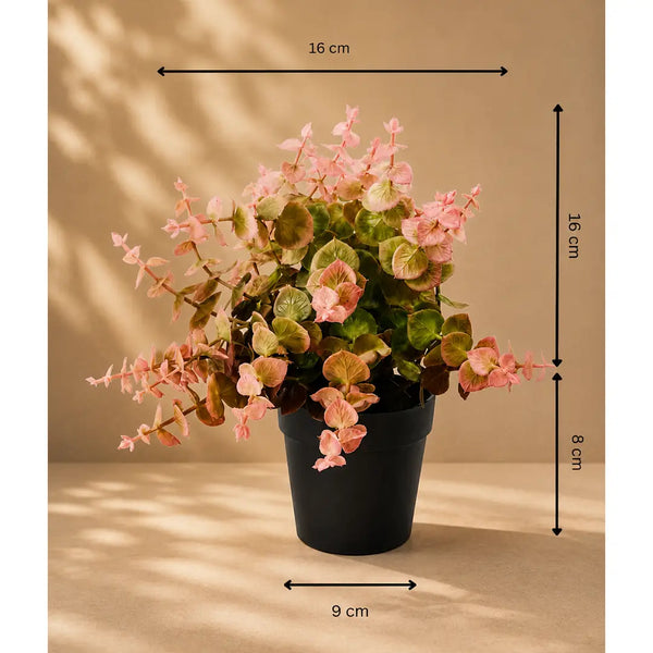 Blush Breeze Artificial Eucalyptus Plant with Pot