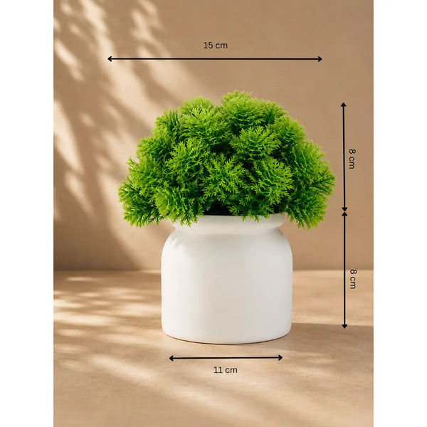 Green Haven Artificial Foliage Plant with Pot