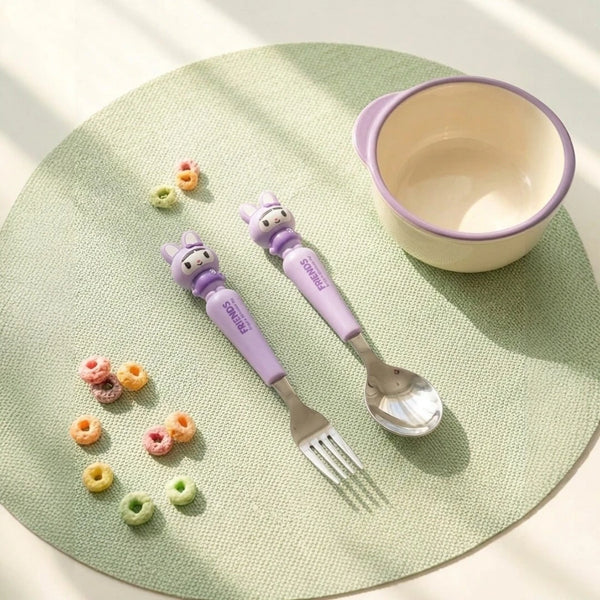 Bunny Charm Cutlery Set