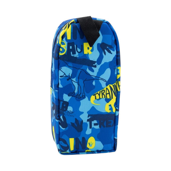 Dino Splash Multi-Pocket Pencil Pouch