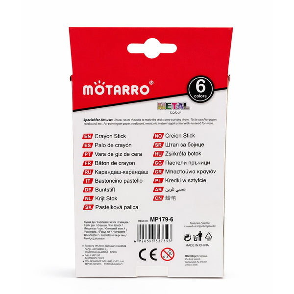 Motarro Metallic Magic Crayon Sticks