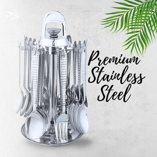 Stainless Steel 24 Pcs Cutlery Set