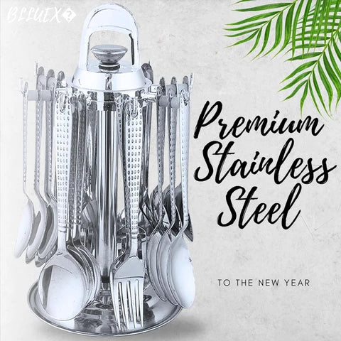 Stainless Steel 24 Pcs Cutlery Set