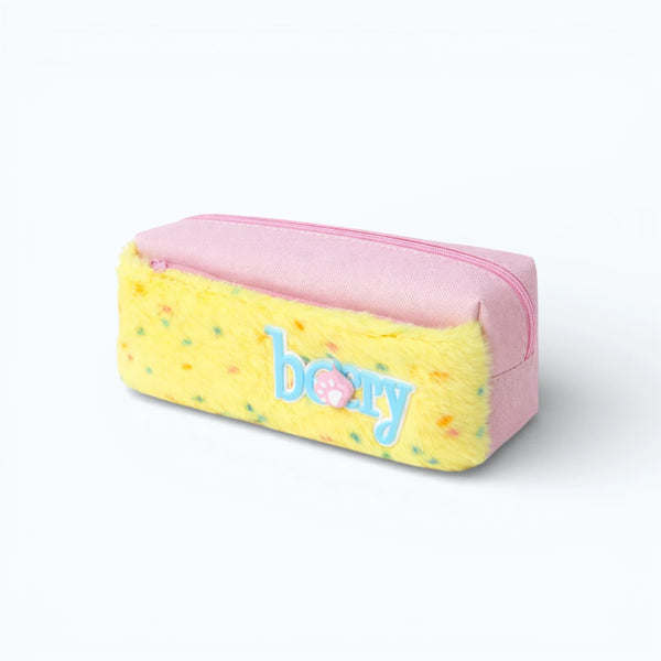 Sunny Bear Plush Pencil Case