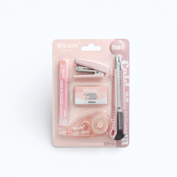 Blush Essentials 5-in-1 Stationery Set