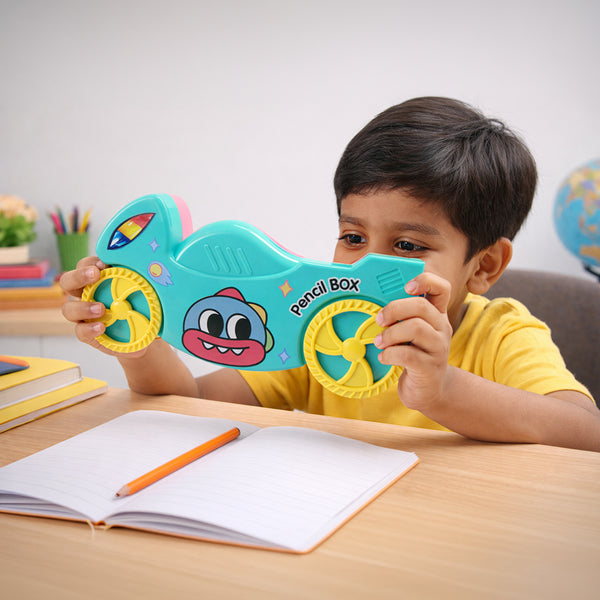 Kids Fun Bike Pencil Box