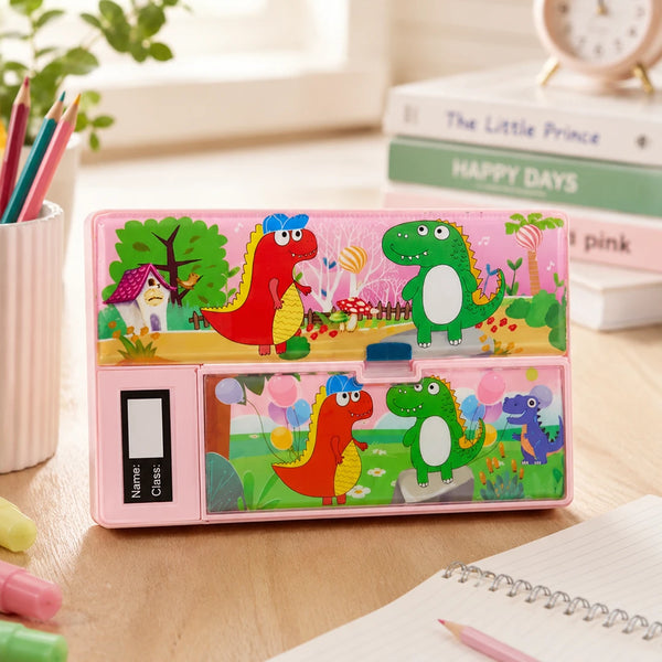 Dino Adventures Multifunctional Pencil Box