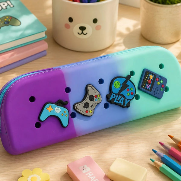 GameGlow Silicone Pencil Case