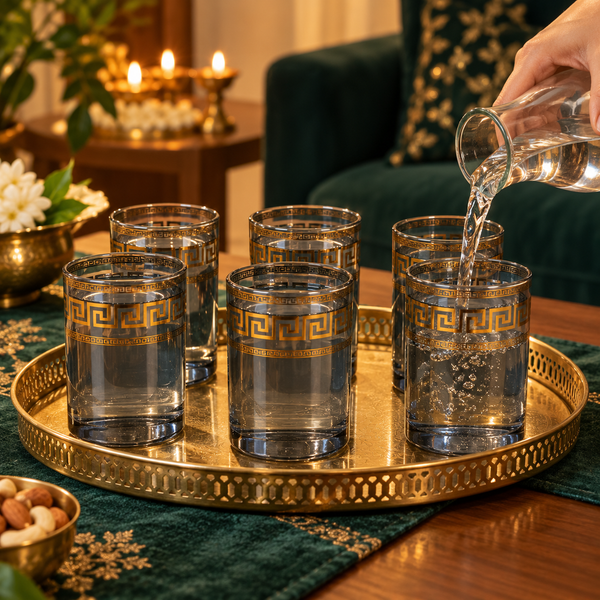 Imperial Maze Highball Glasses