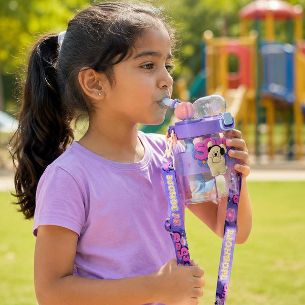 Sunny Bear Kids Sipper Bottle