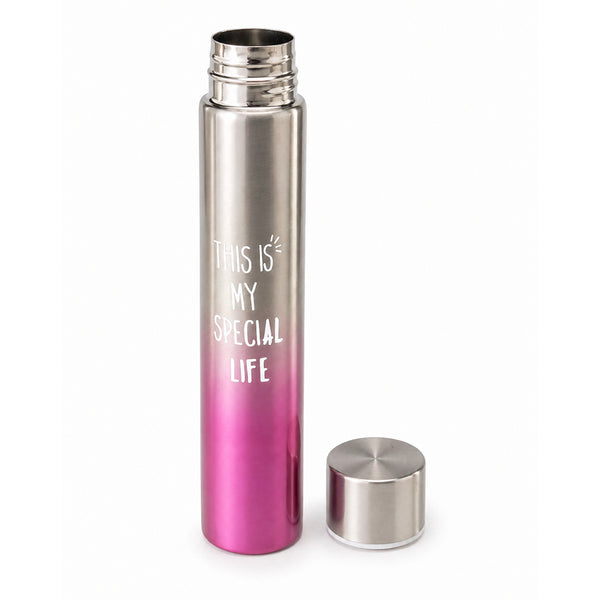 Pink Glow Steel Bottle