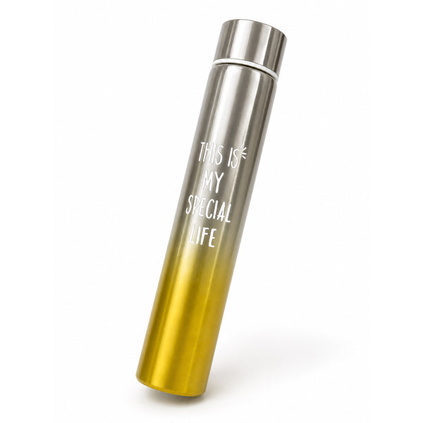 Golden Glow Steel Bottle