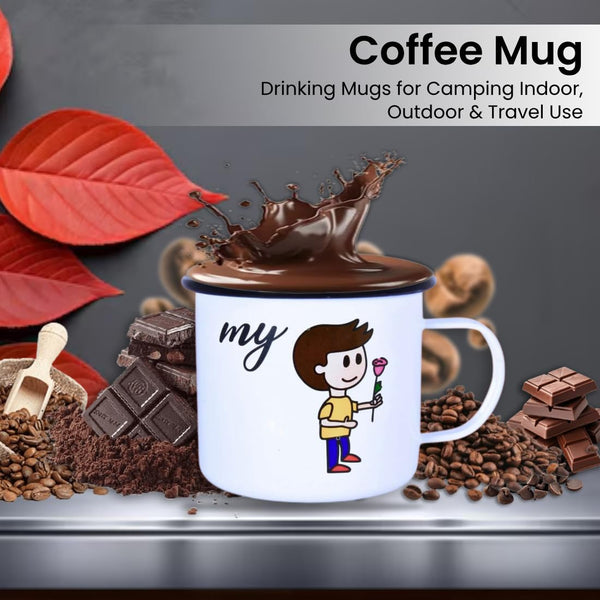 Enamel My Printed Coffee Mug