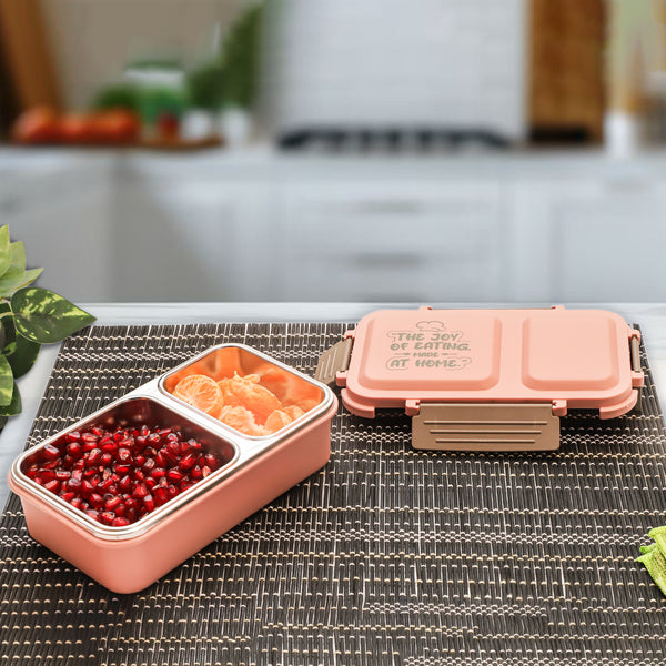 Happy Tiffin Two-Compartment Lunchbox