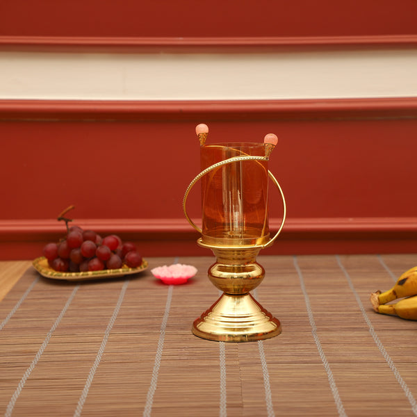 Amber Halo Candle Stand