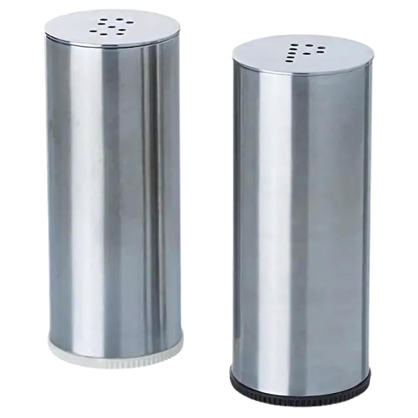 Stainless Steel Shakers Set for Salt & Pepper