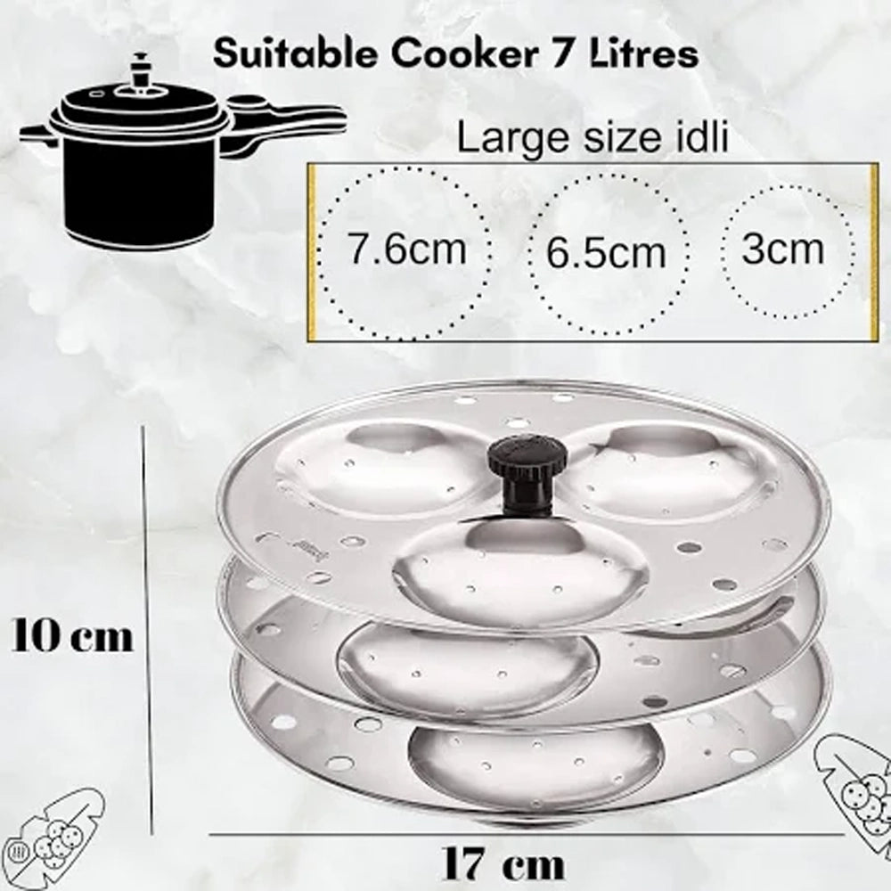 3 Plates Idli Maker