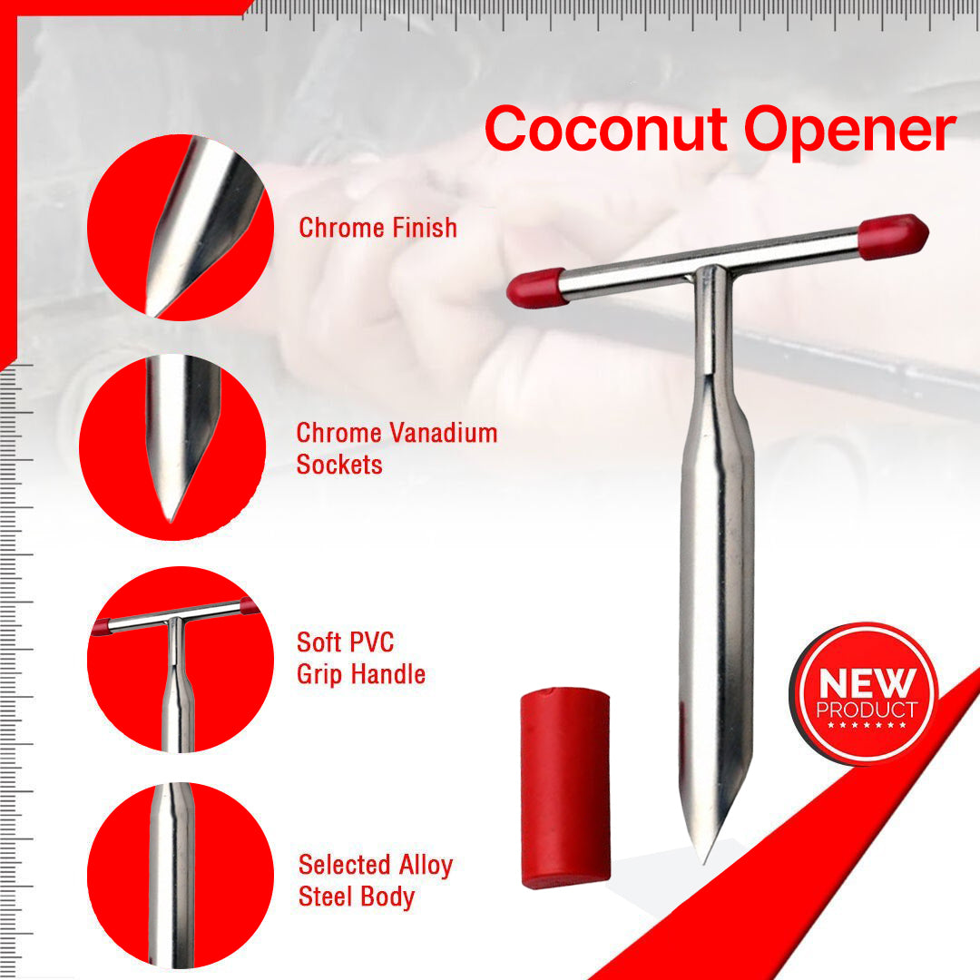 Stainless Steel Coconut Opener