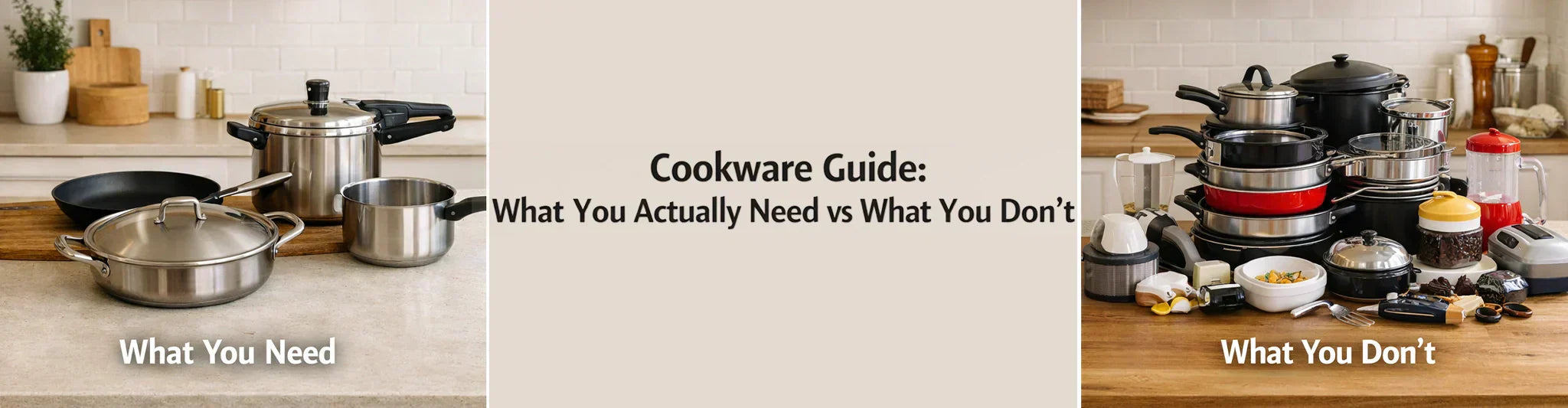 Cookware Guide What You Actually Need vs What You Don’t