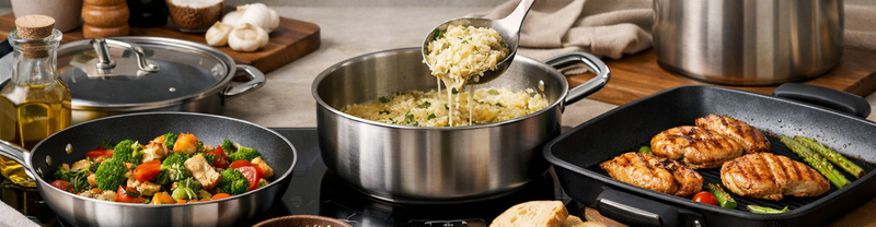 Cookware for Everyday Cooking