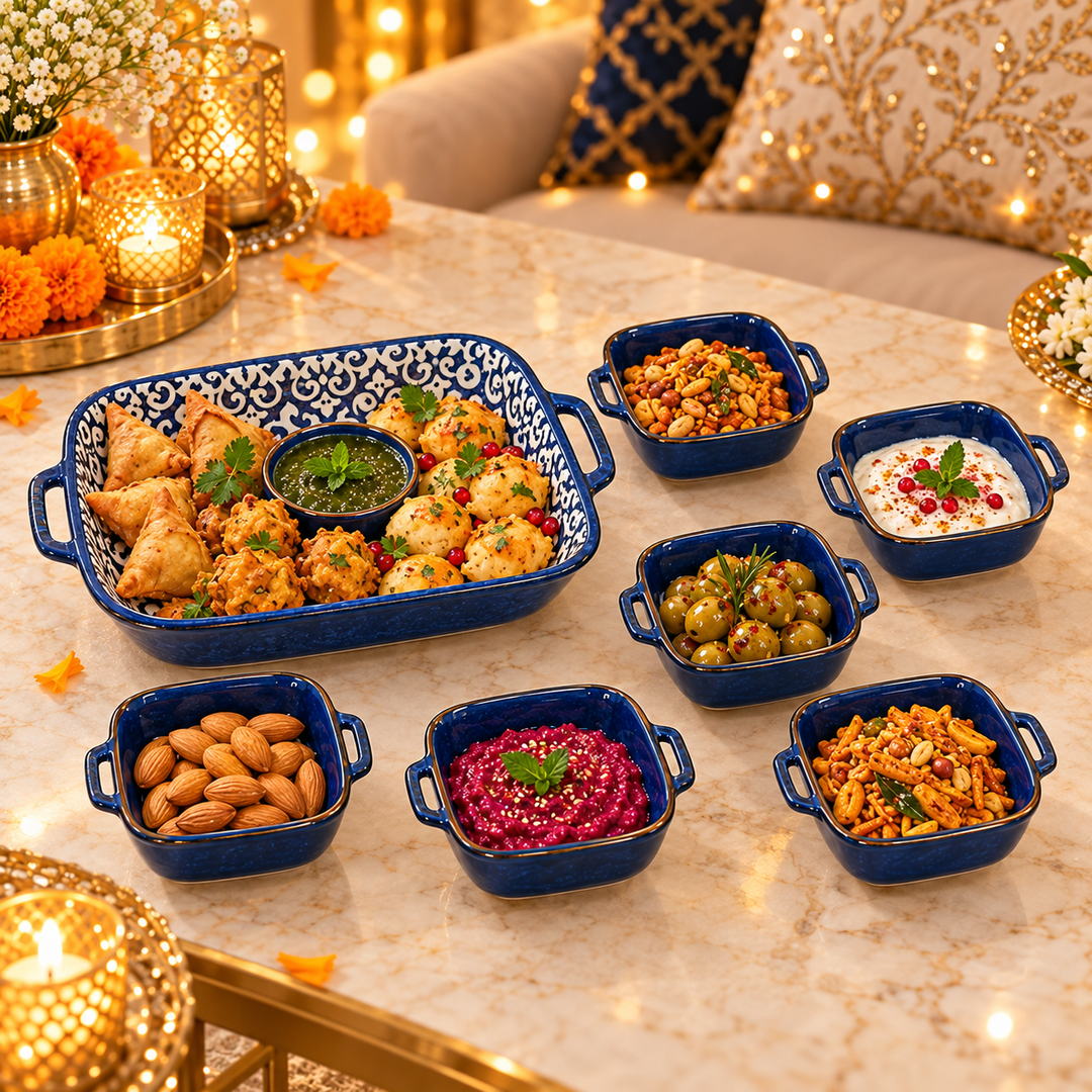 Royal Azure Serving Set