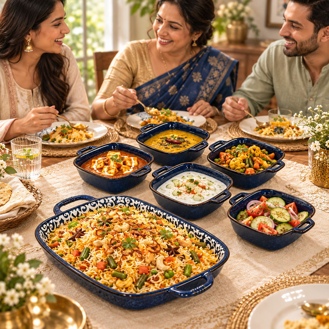 Royal Azure Serving Set