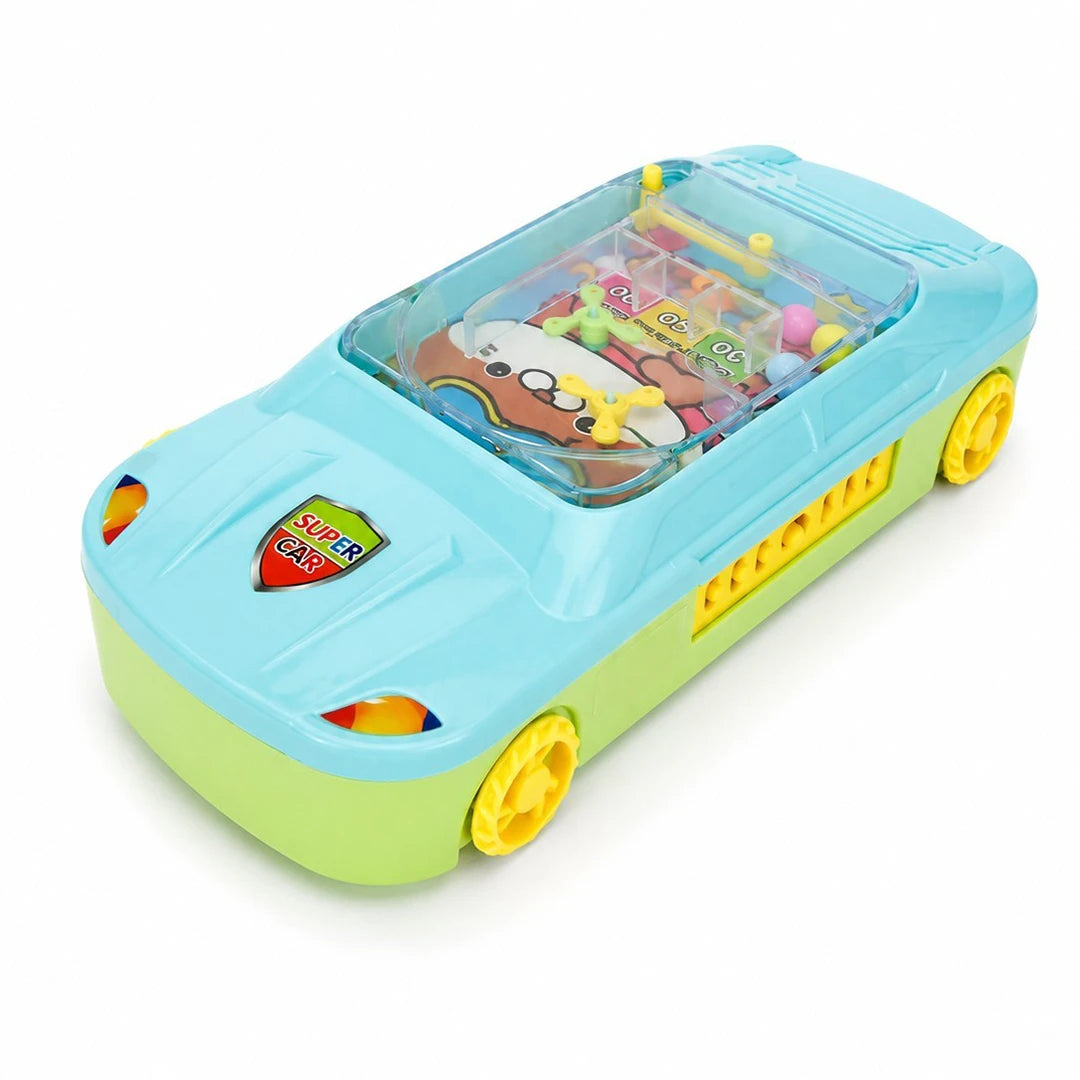 Turbo Car Pencil Box with Fun Maze Game & Secret Lock