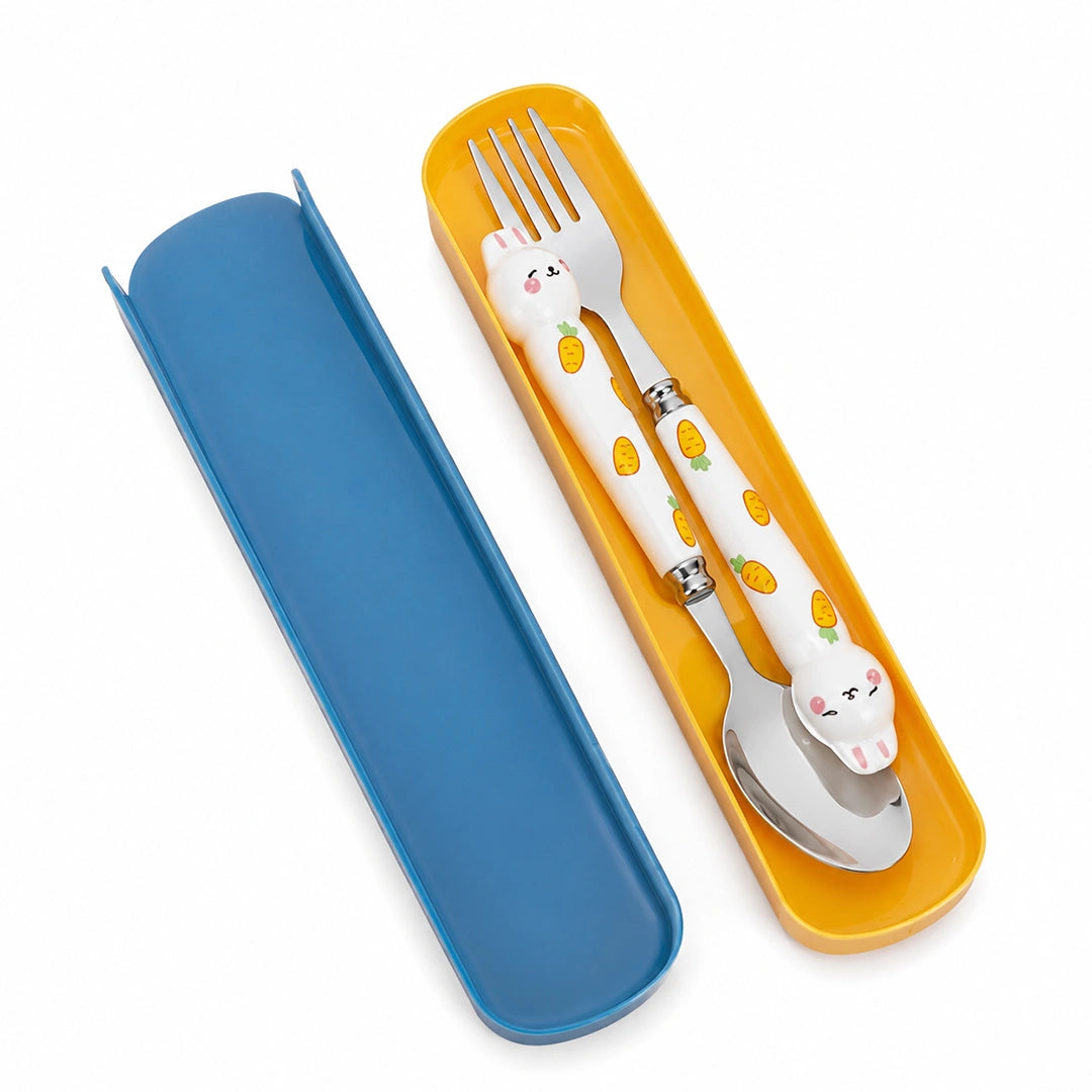 Bunny Carrot Kids Cutlery Set