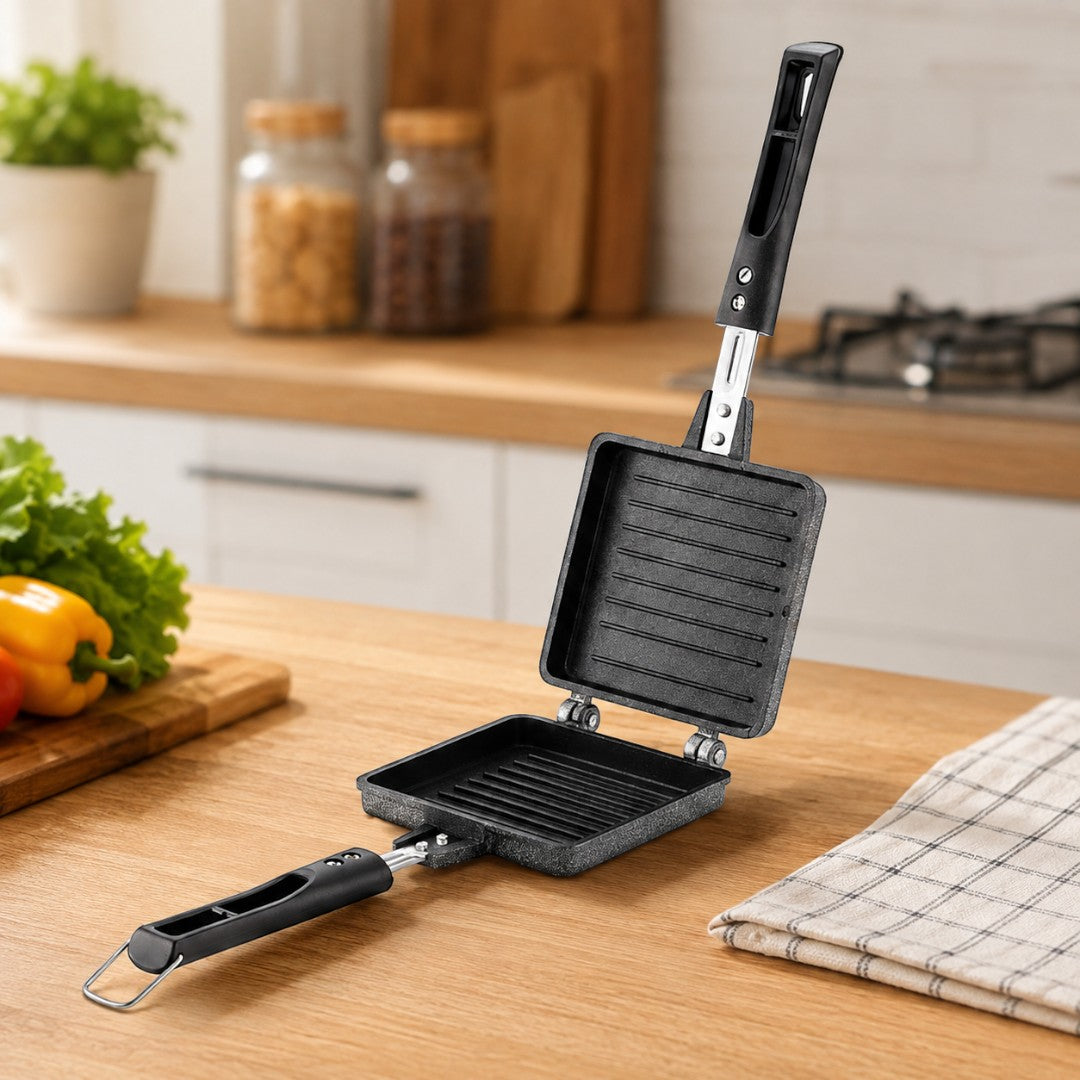 Snack N Sandwich Jumbo Medium Toaster (Square)