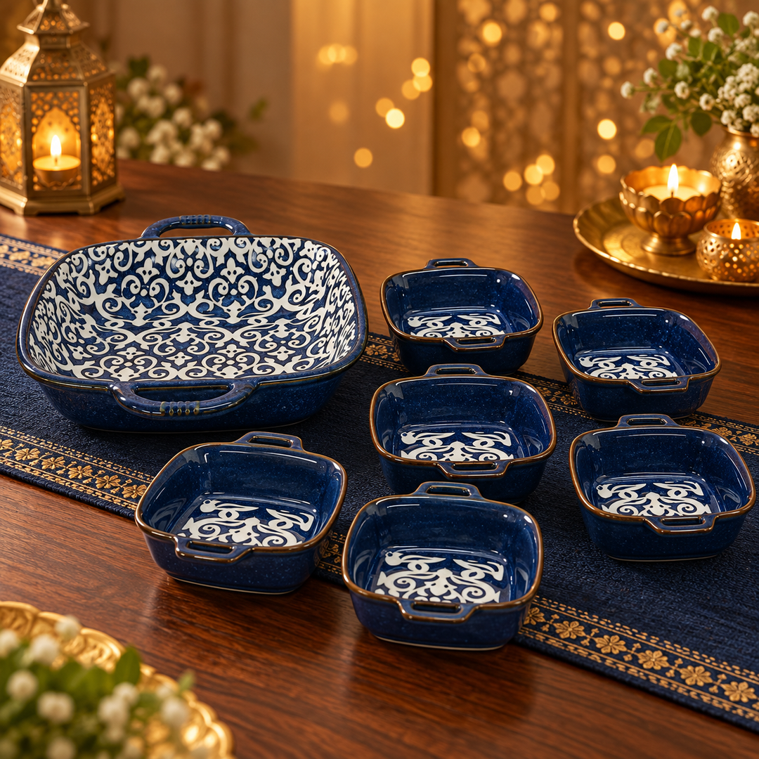 Royal Azure Serving Set