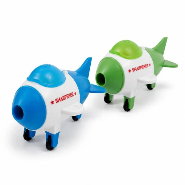 Sky Jet Duo 2-in-1 Aircraft Sharpener and Eraser Combo