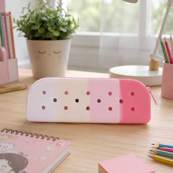 Princess Charm Silicone Pencil Pouch