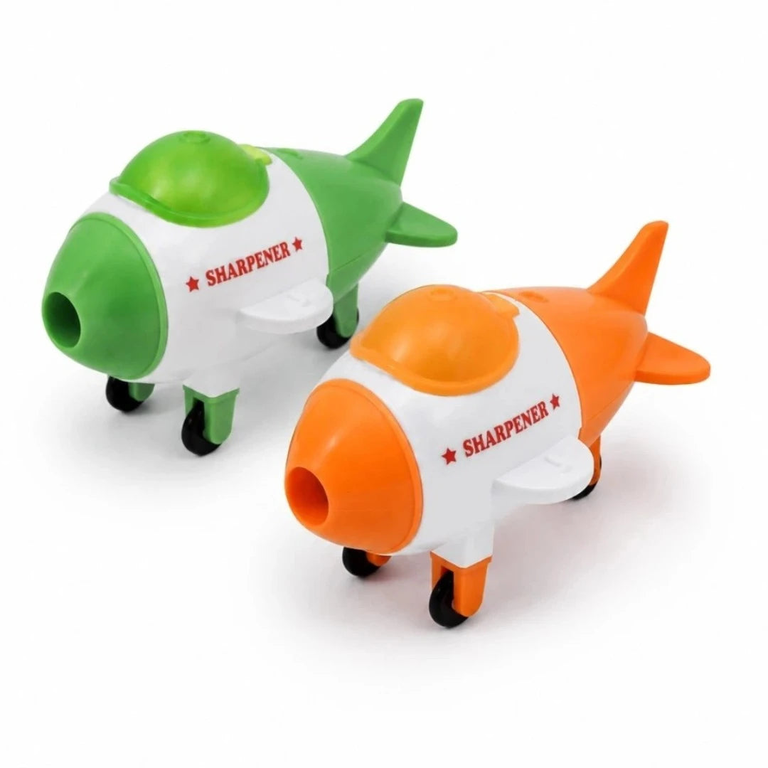 Aero Buddy Duo 2-in-1 Aircraft Sharpener and Eraser Combo