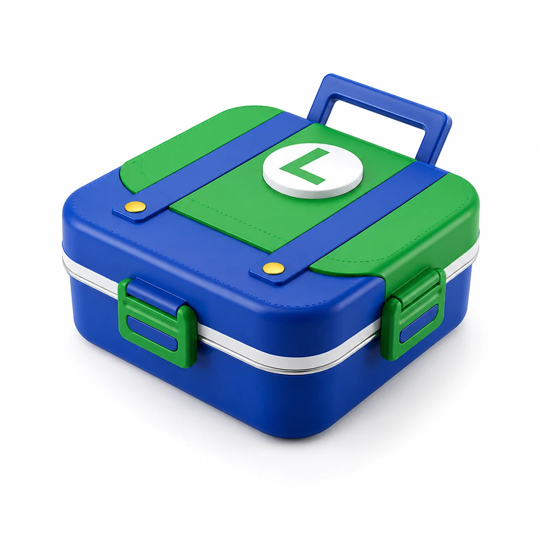 Luigi Buddy Stainless Steel School Lunch Box