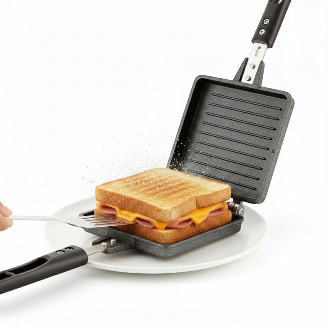 Snack N Sandwich Jumbo Medium Toaster (Square)