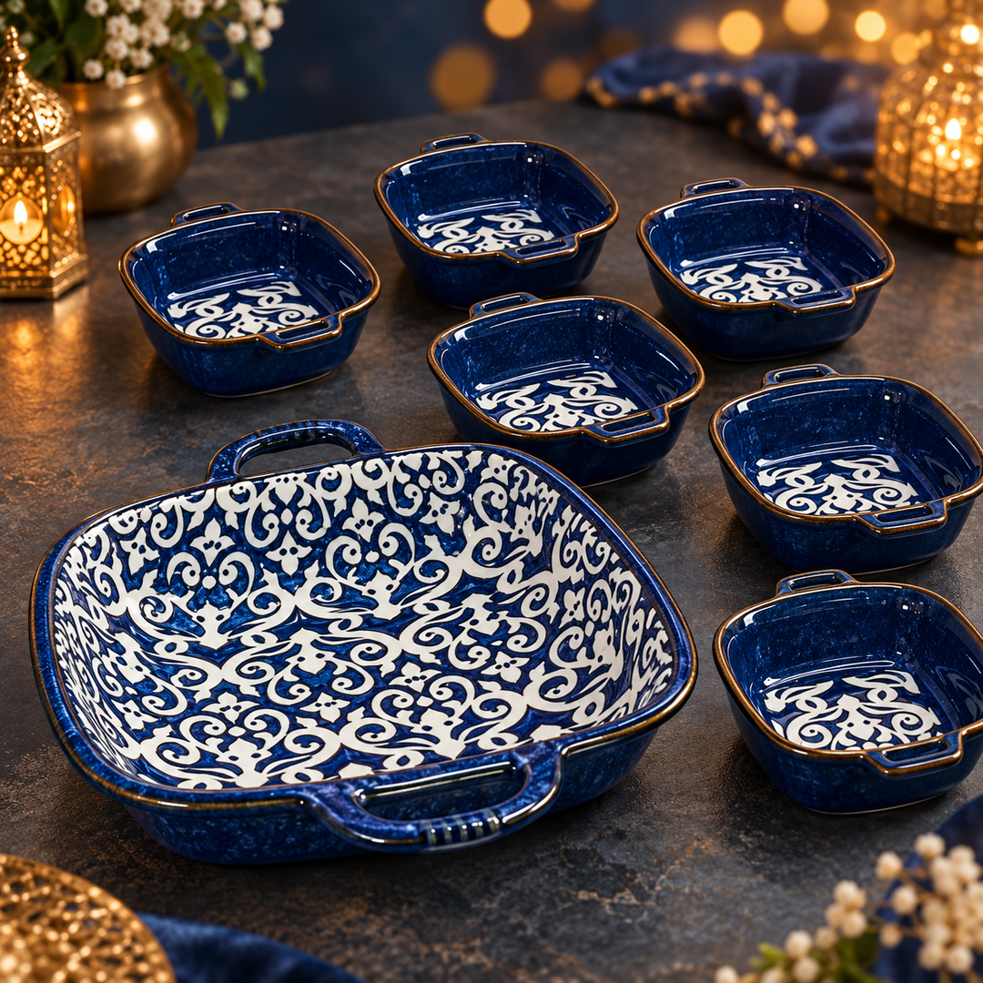 Royal Azure Serving Set