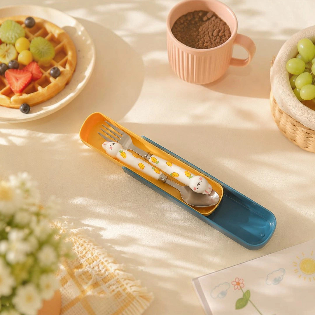 Bunny Carrot Kids Cutlery Set