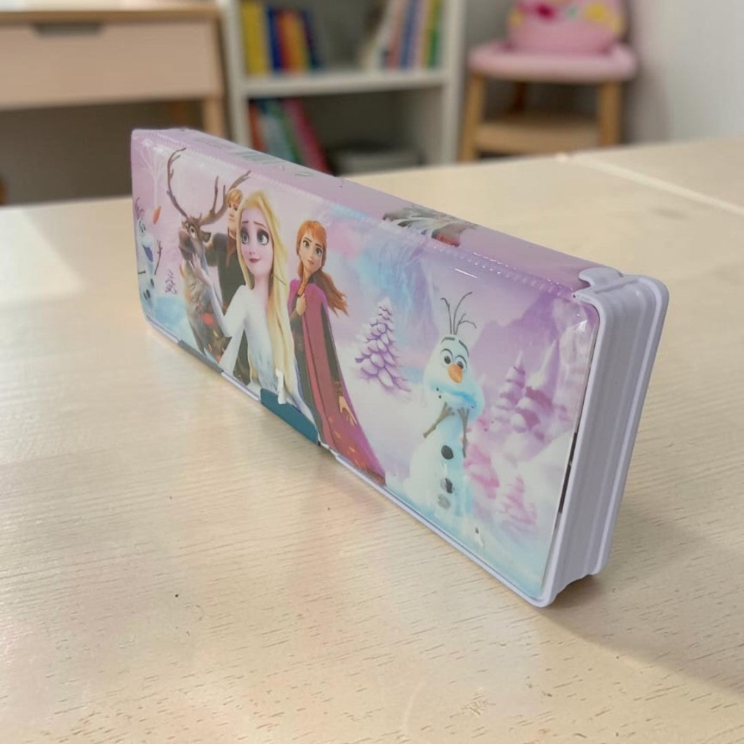 Frozen Princess Multipurpose Pencil Box with Built-In Sharpener