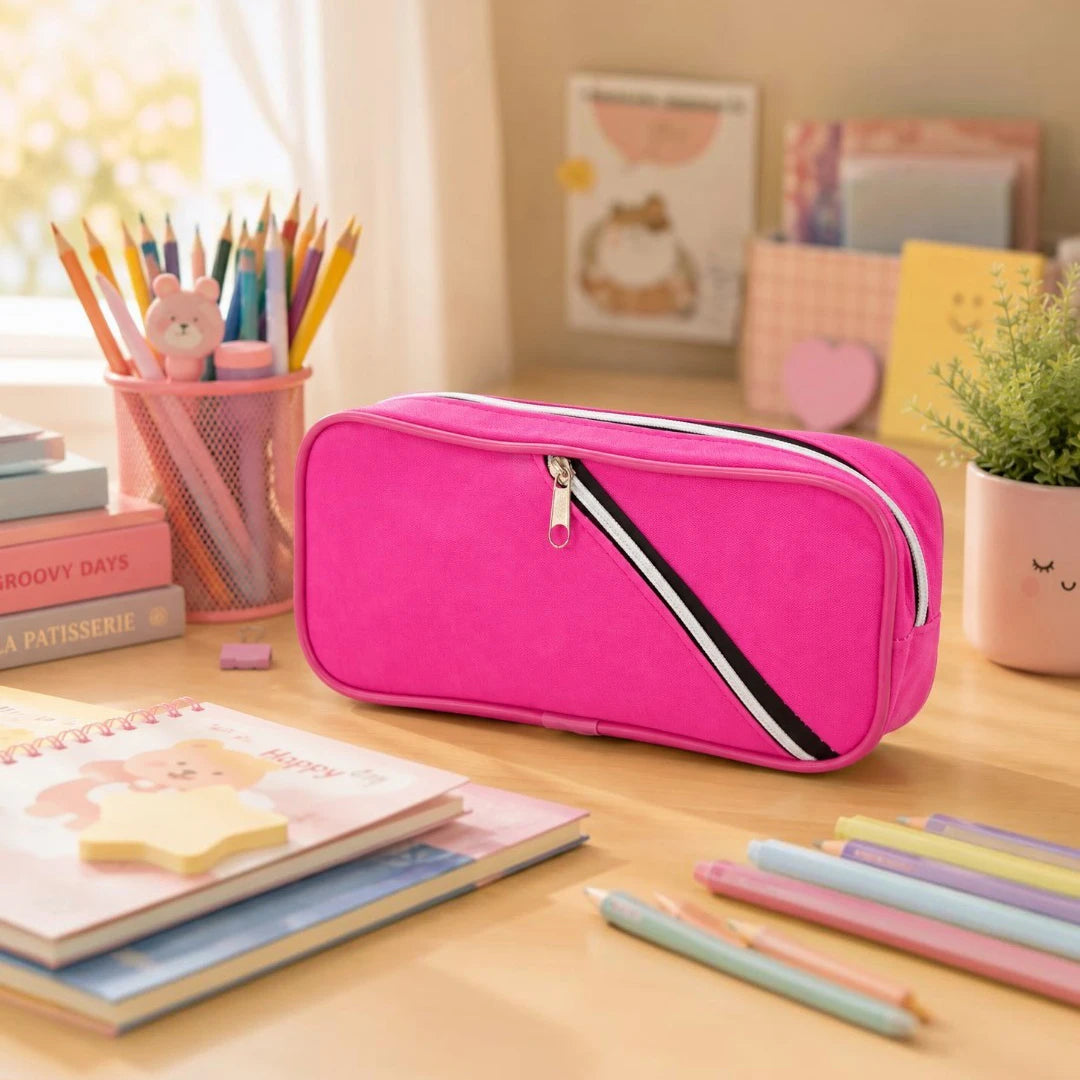 BlushPop Dual Zip Pencil Pouch