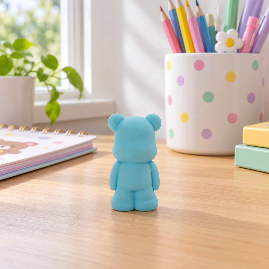 Cuddly Duo Teddy Bears Eraser