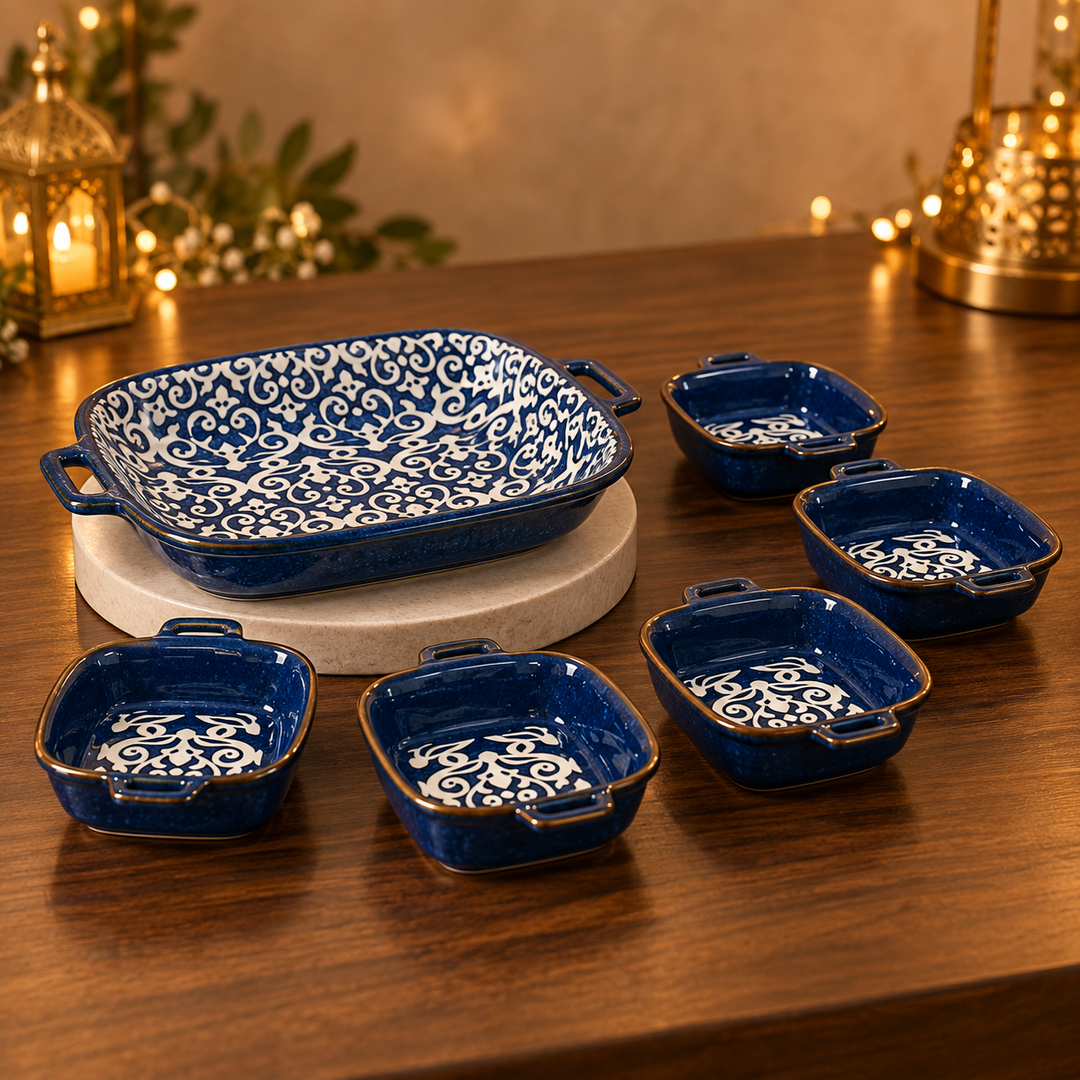 Royal Azure Serving Set