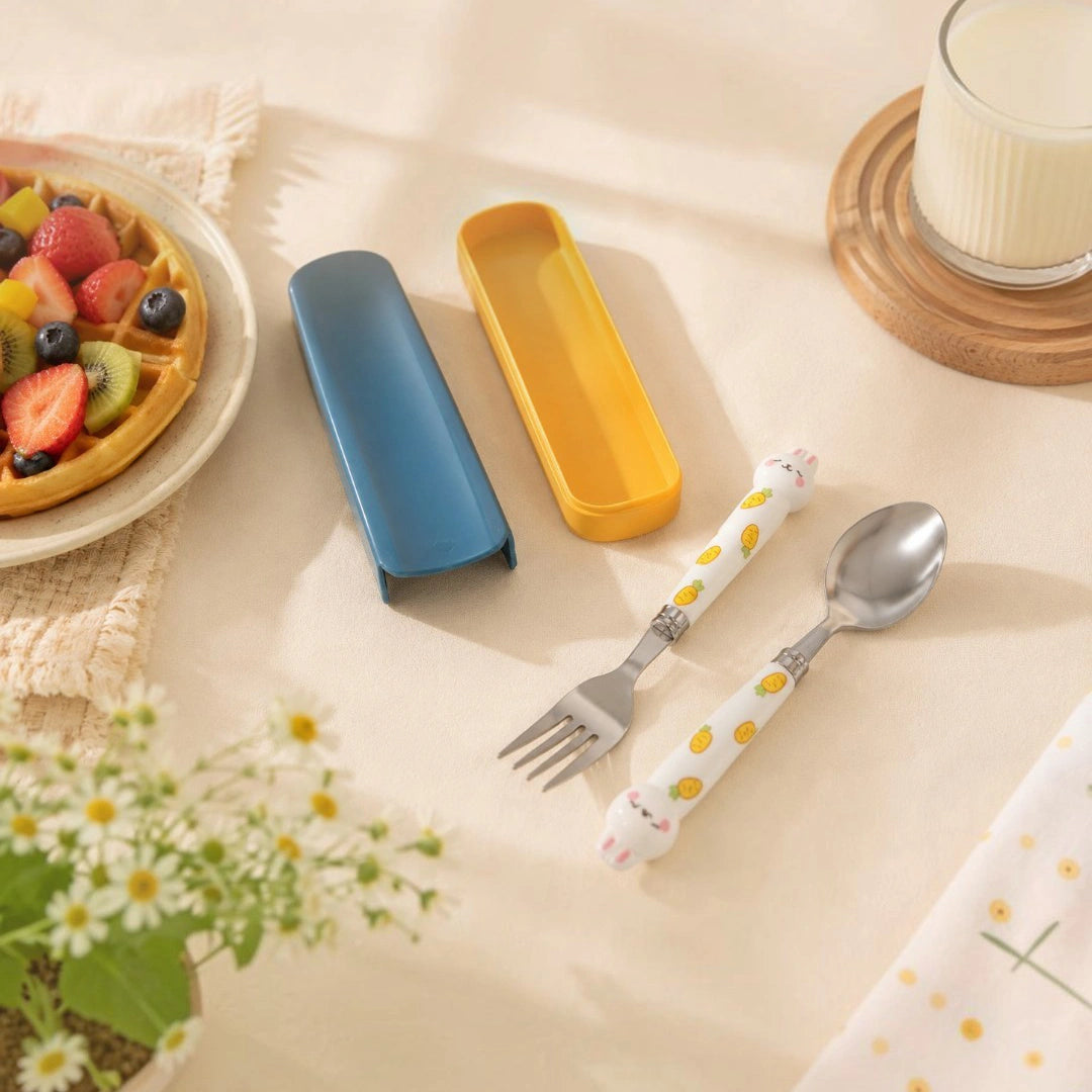 Bunny Carrot Kids Cutlery Set