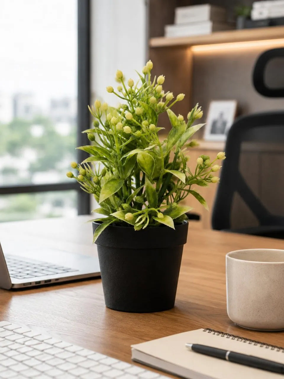 EverFresh Bloom Artificial Plant with Pot