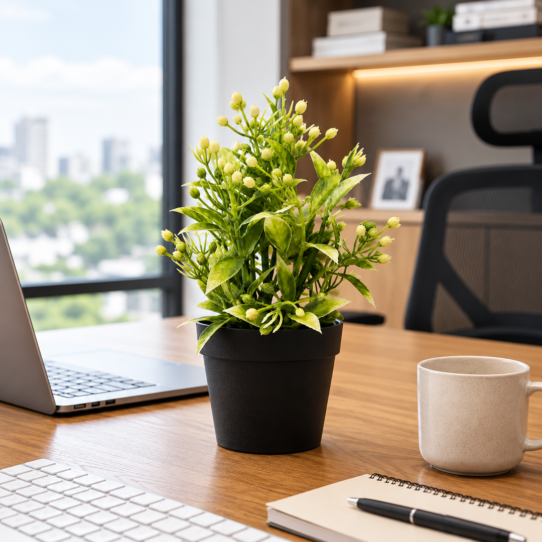 EverFresh Bloom Artificial Plant with Pot