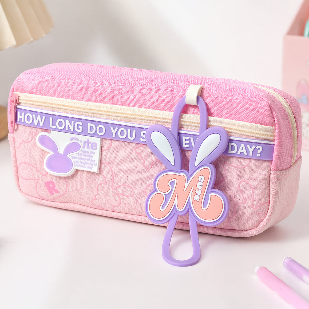 Bunny Charm Pencil Case