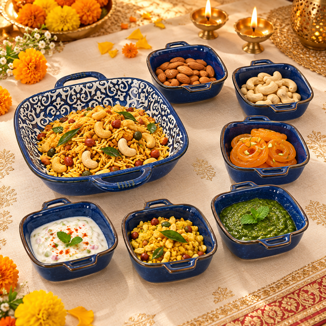 Royal Azure Serving Set